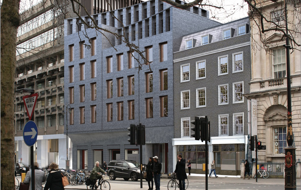 Hall McKnight's proposed new building for King's College London
