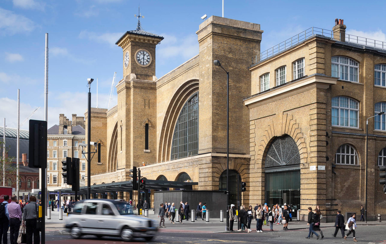 The East Side of King's Cross Station is home to The Office Group's co-working space 