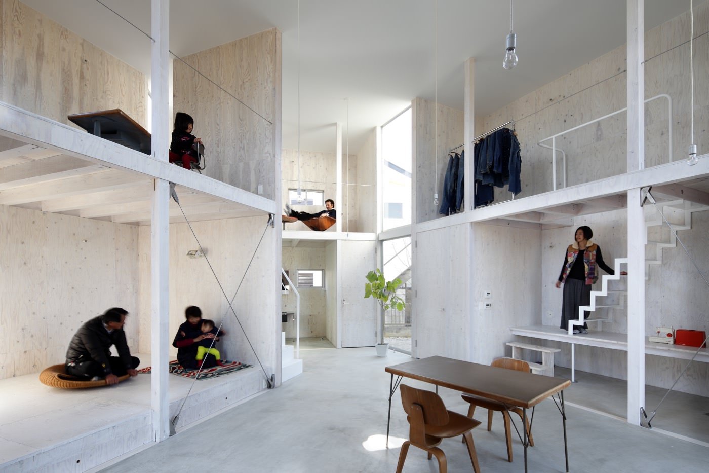 'Unfinished house' by Yamazaki Kentaro Design Workshop