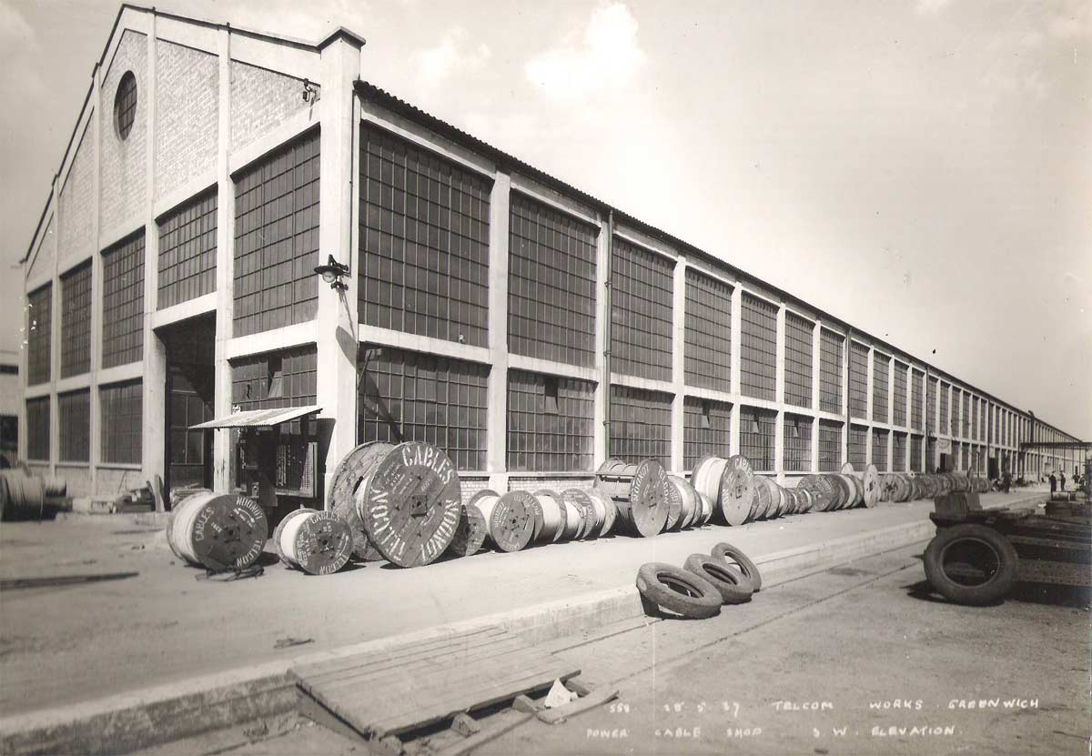 Telecon Power Cable Shop, 1937. Courtesy of Cathedral Group