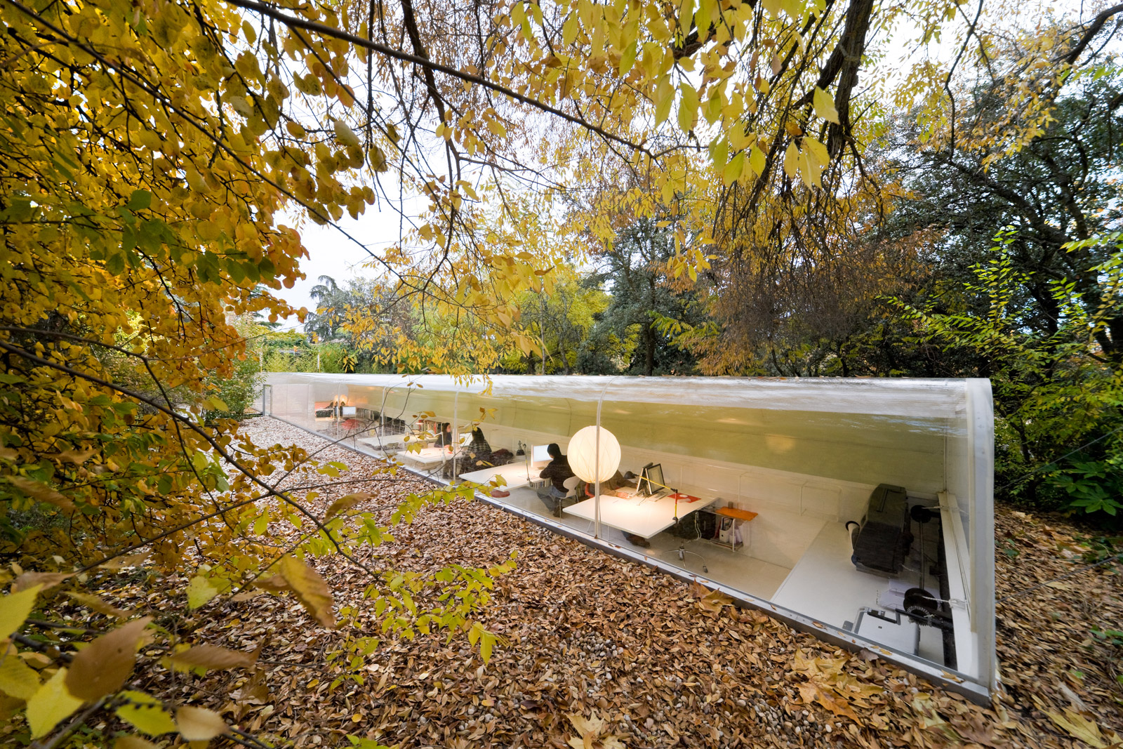Office in the Woods by selgascano, Madrid, Spain. Photography: Iwan Ban