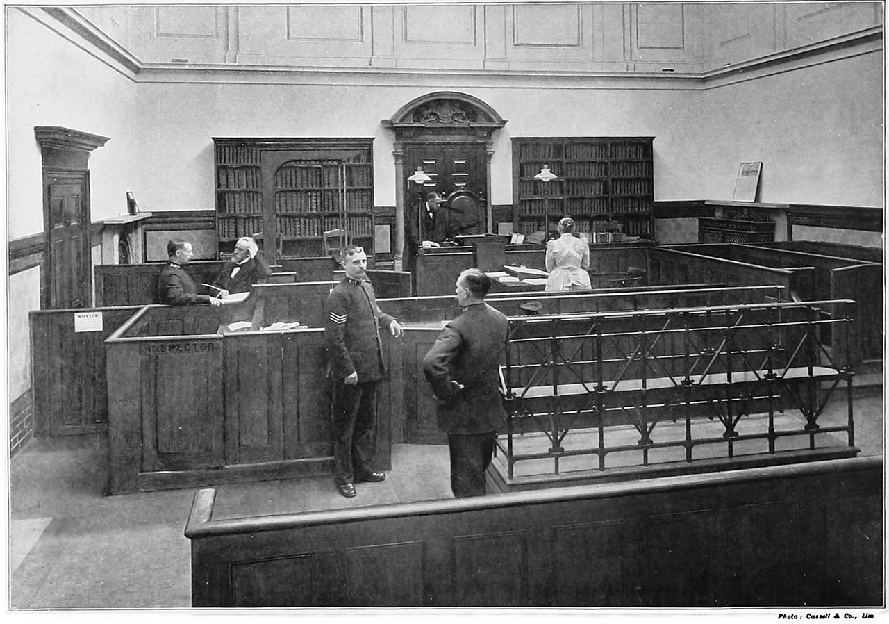 Bow Street magistrates, 1895