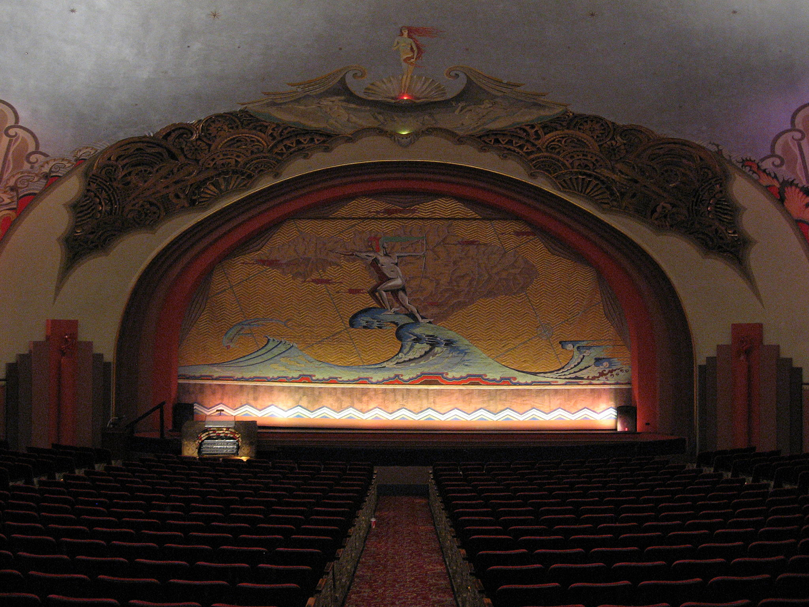 Avalon Theatre stage