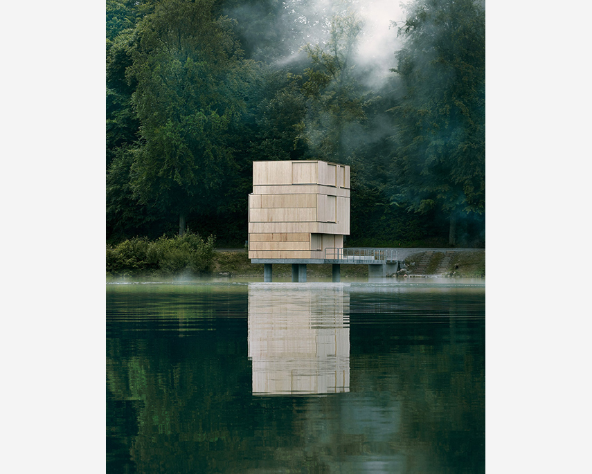 Lake Rotsee Refuge, by Andreas Fuhrimann &amp; Gabrielle Hächler