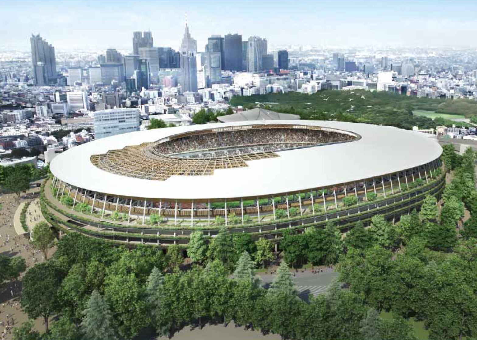 Japan-Tokyo-2020-Stadium-Kengo-Kuma
