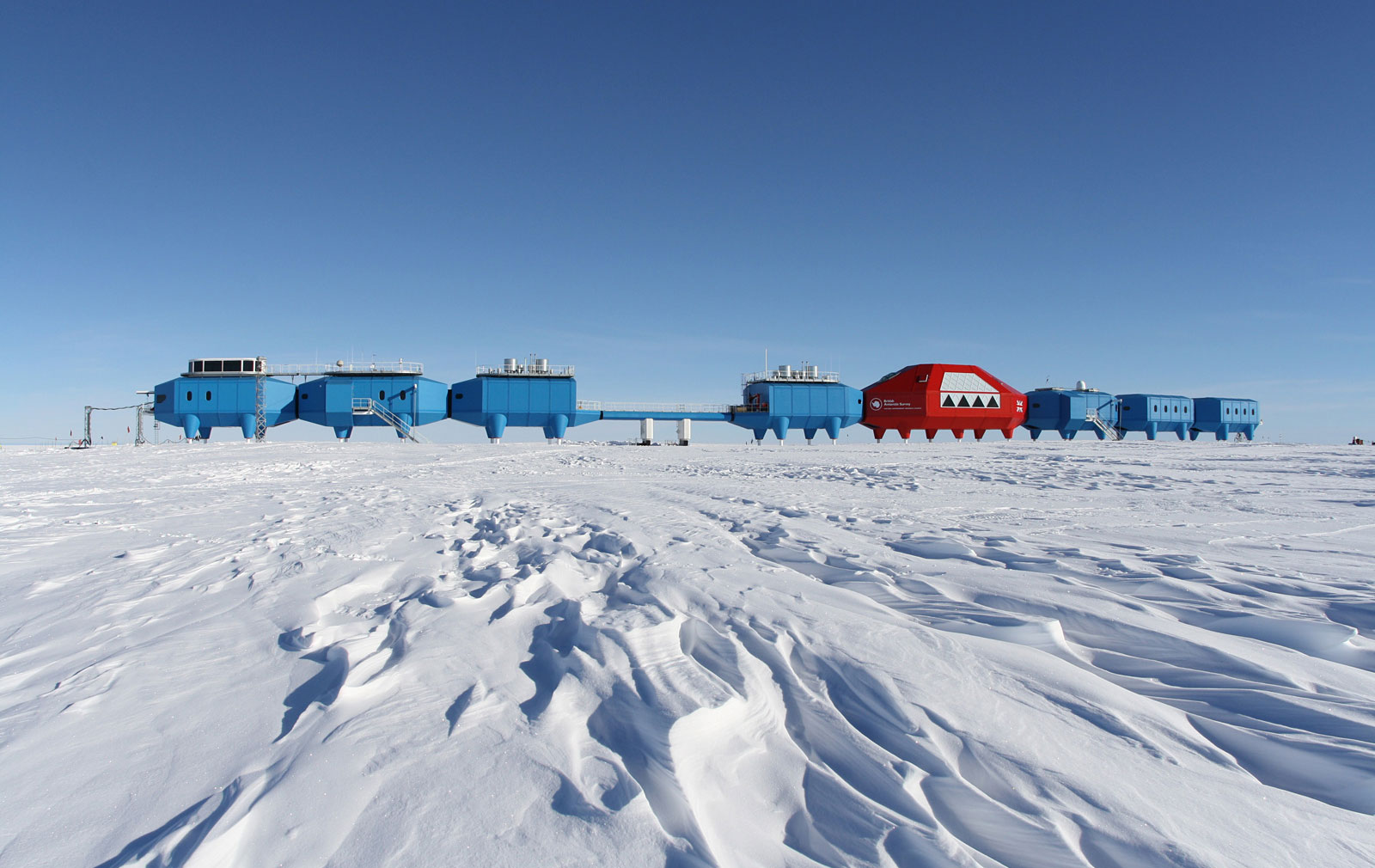 Prefab Antarctic research station