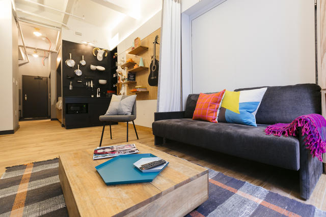 WeWork's WeLive apartment. Courtesy of WeWork