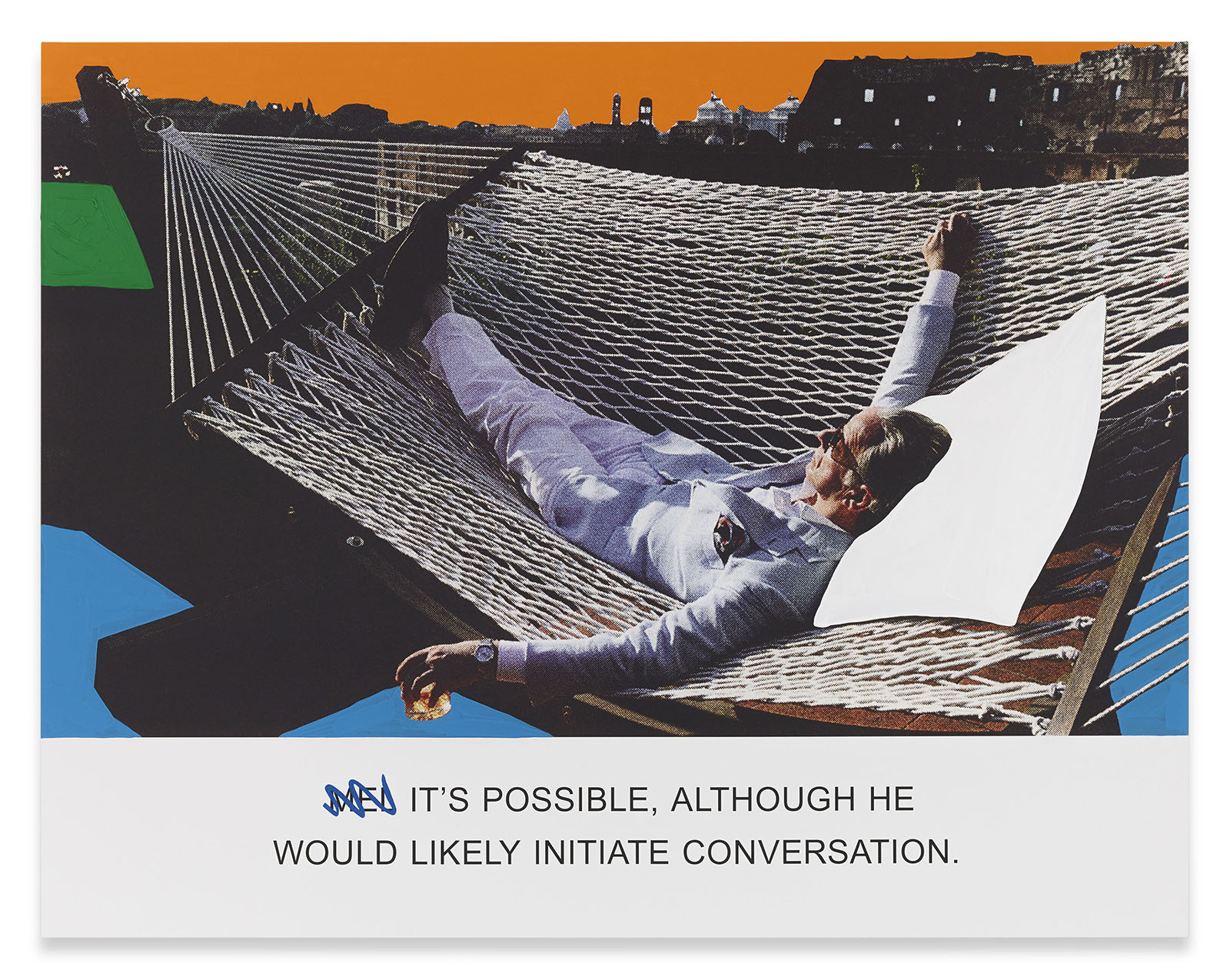 It's Possible, Although..., 2015 (c) John Baldessari Courtesy the artist, Marian Goodman Gallery and Sprüth Magers Photography: Joshua White, 2015