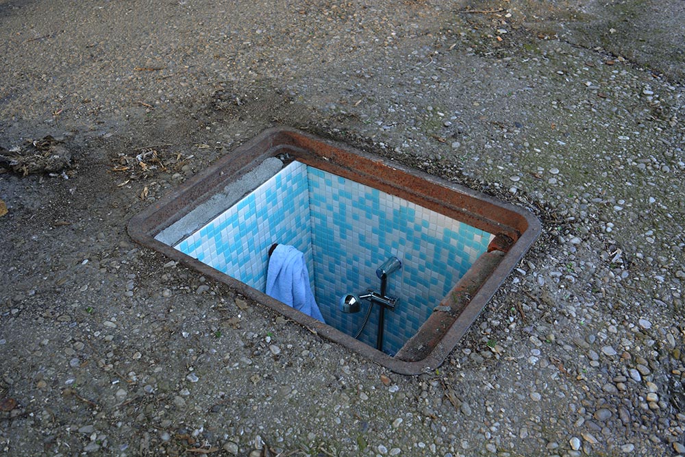 Biancoshock's 'Borderlife' in Milan's manholes