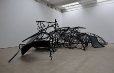 A Polish housing estate inspires Monika Sosnowska’s twisting metal forms in Glasgow