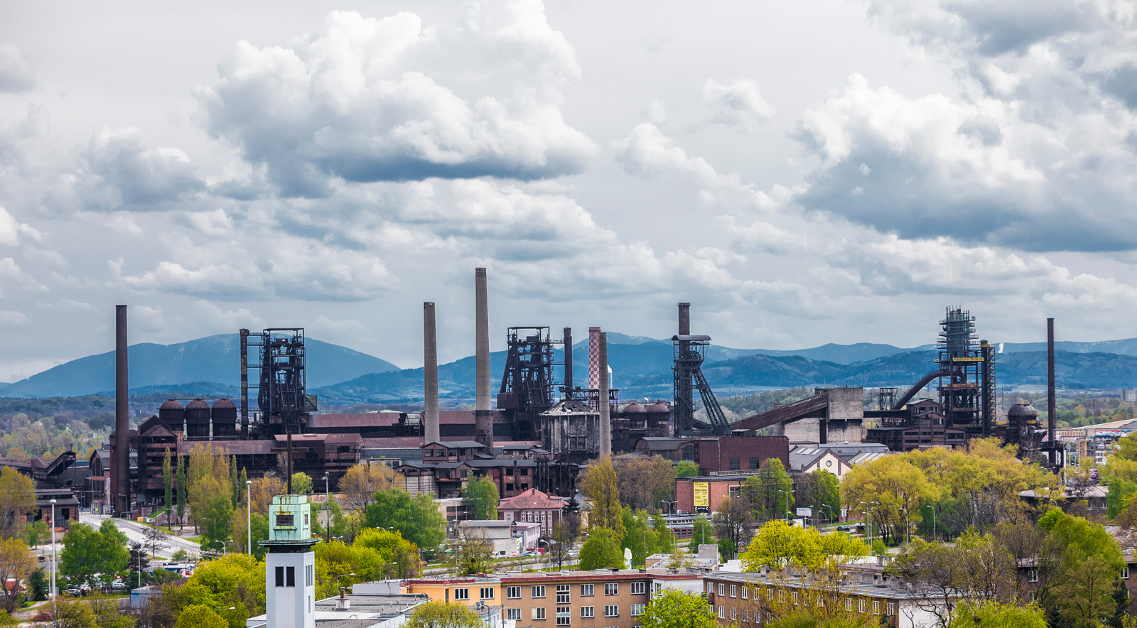 The Colours of Ostrava Festival industrial site