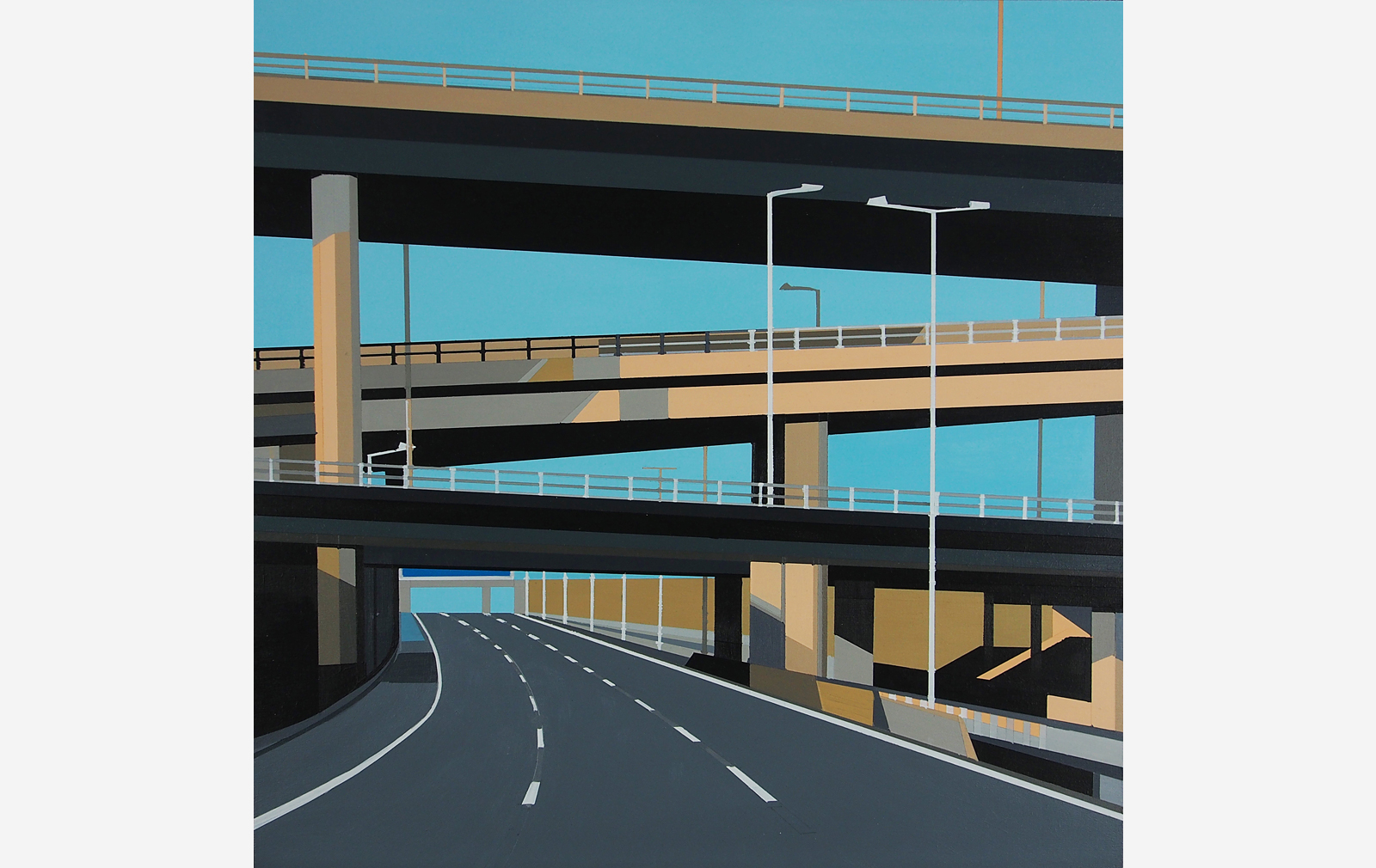'M25' by Kate Jackson. Part of the series British Road Movies