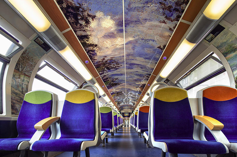 Impressionist trains