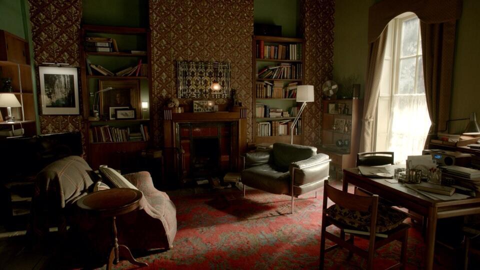Sherlock's flat in Sherlock, BBC