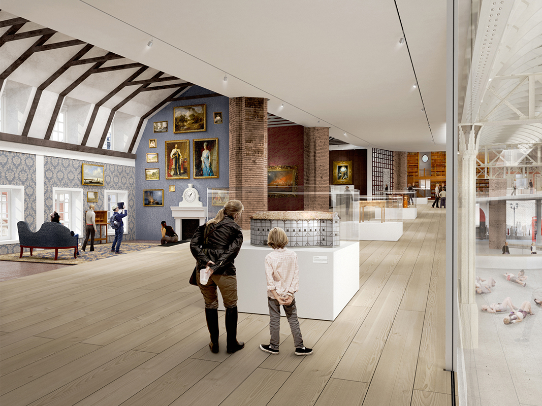Museum of London proposal for Smithfield market