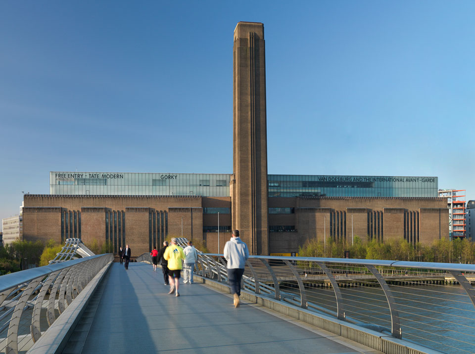 The formerBankside Power Station. Photography: Tate Modern