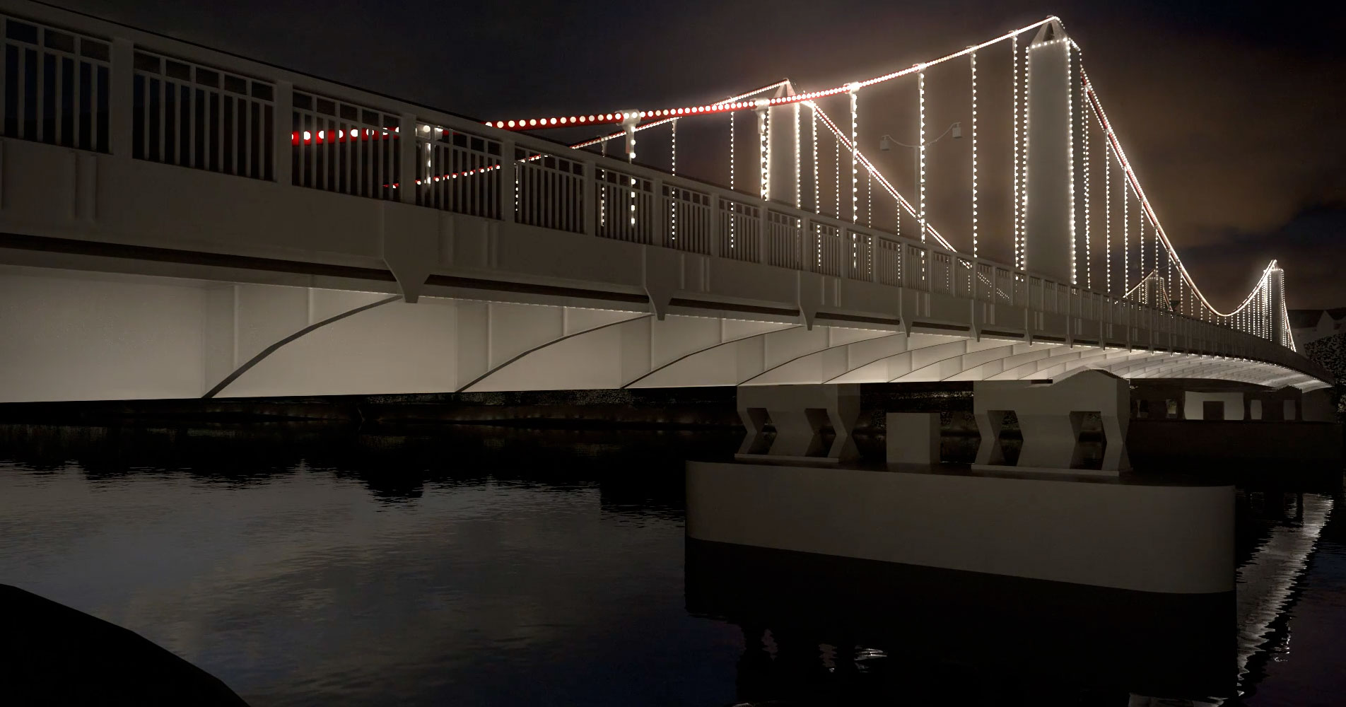 Illuminated River bridge installation by Leo Villareal and Lifschutz Davidson Sandilands