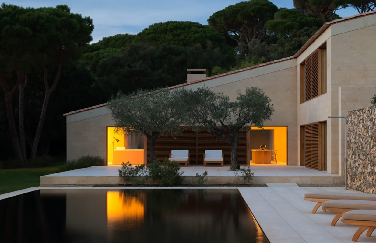 St Tropez house designed by John Pawson