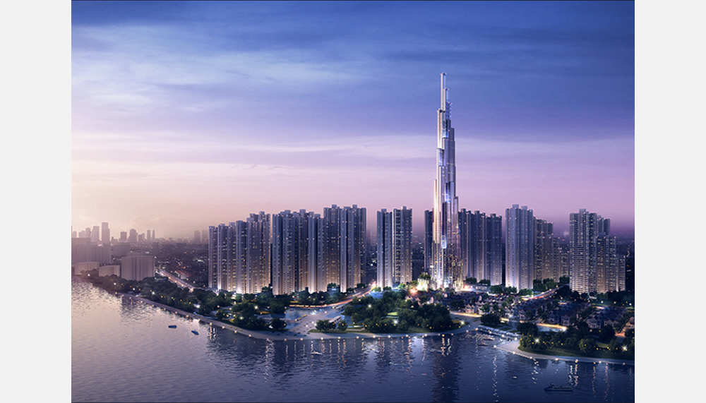 Tallest buildings topping out in 2017 – Vincom Tower