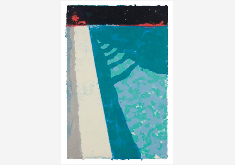 From Phillips’ auction, ‘Evening & Day Editions’: David Hockney, Steps with Shadow F (Paper Pool 2), 1978. Lot 23. Estimate: £400,000-600,000