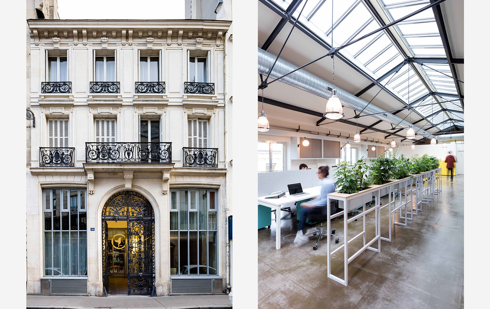 Deskopolitan coworking space in Paris, designed by MoreySmith