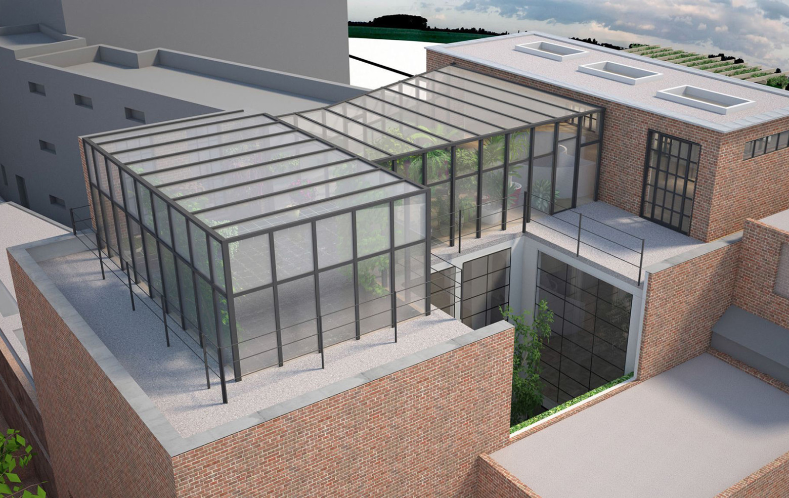 Illustration of Large Raw Space Rental