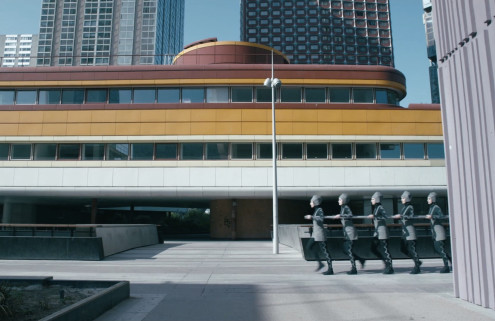 The Chemical Brothers go marching through a Brutalist haven in Paris