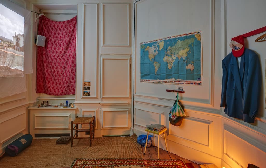 Fiona Tan, Ghost Dwellings, installation view. Courtesy the artist and Frith Street Gallery, London. Photographer: Alex Delfanne