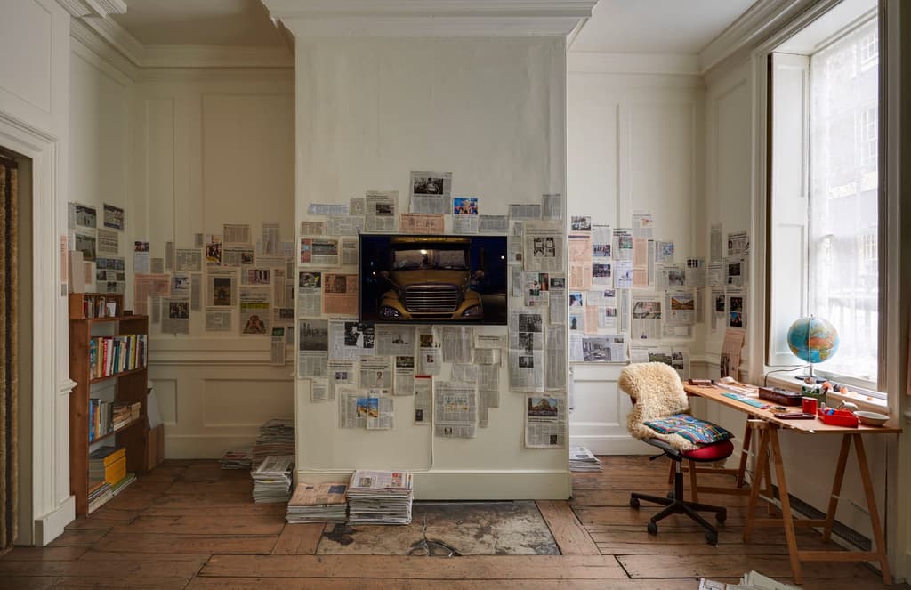 Ghost dwellings: artist Fiona Tan turns a London gallery into a 'home'