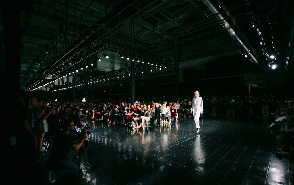 Fashion show, Moynihan Station