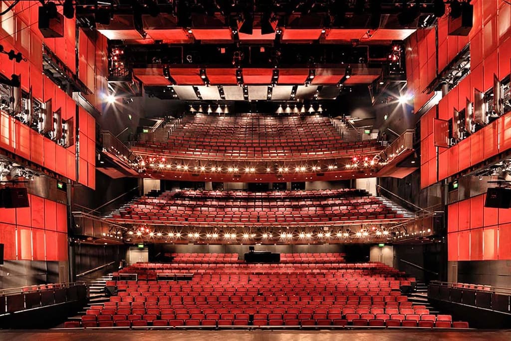 Inside Sadler's Wells theatre