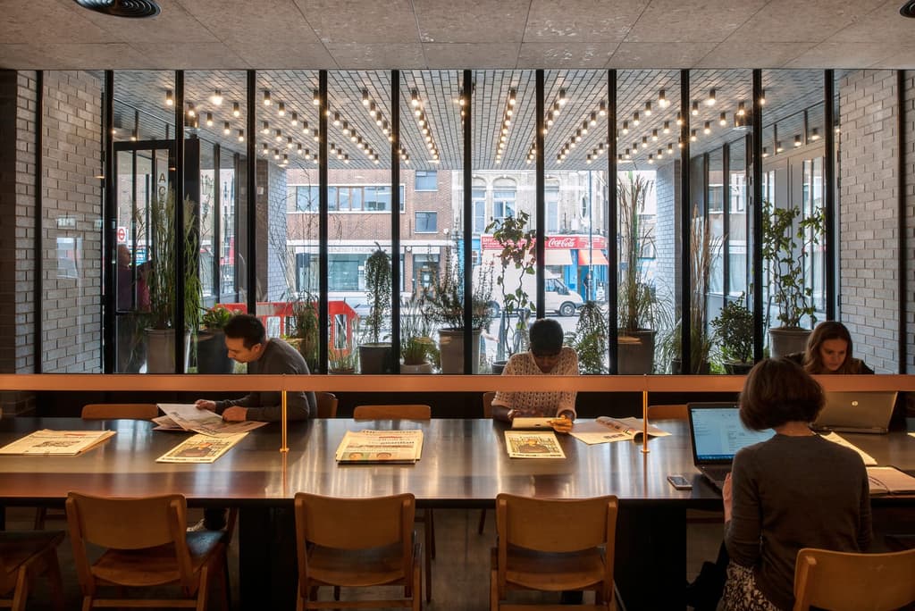 Ace Hotel London. Photography: Andrew Meredith