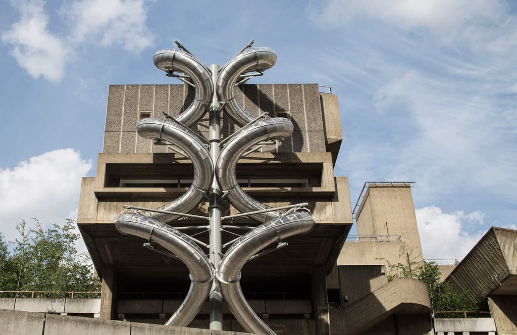 Carsten Höller gives the Hayward Gallery's Brutalist architecture a spin