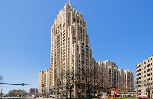 Detroit’s iconic Fisher Building goes up for auction