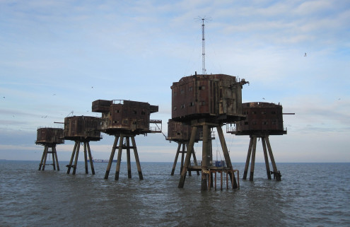 Hotel mooted for WWII Redsand sea forts in the Thames Estuary