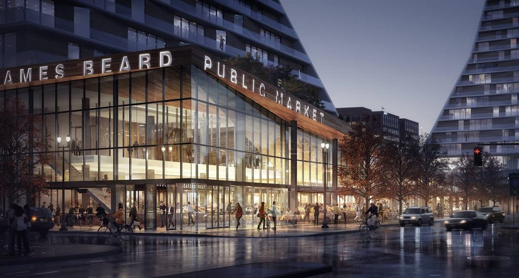 Snøhetta's James Beard Public Market in Portland