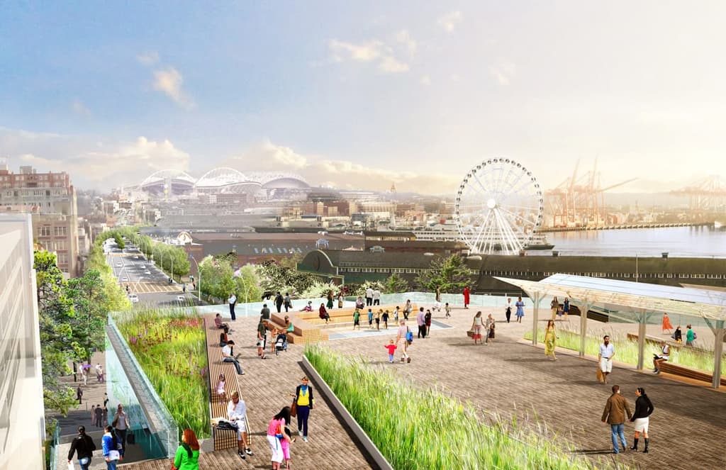 Why Seattle is demolishing an urban highway to revitalise its waterfront