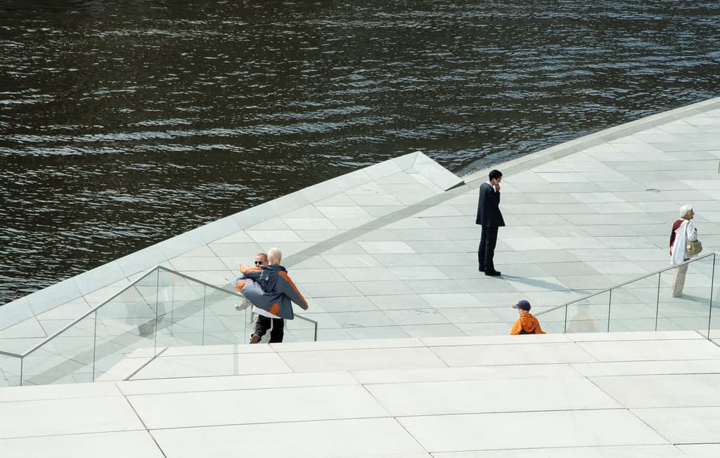 Martino Marangoni captures moments of isolation in the city’s public spaces