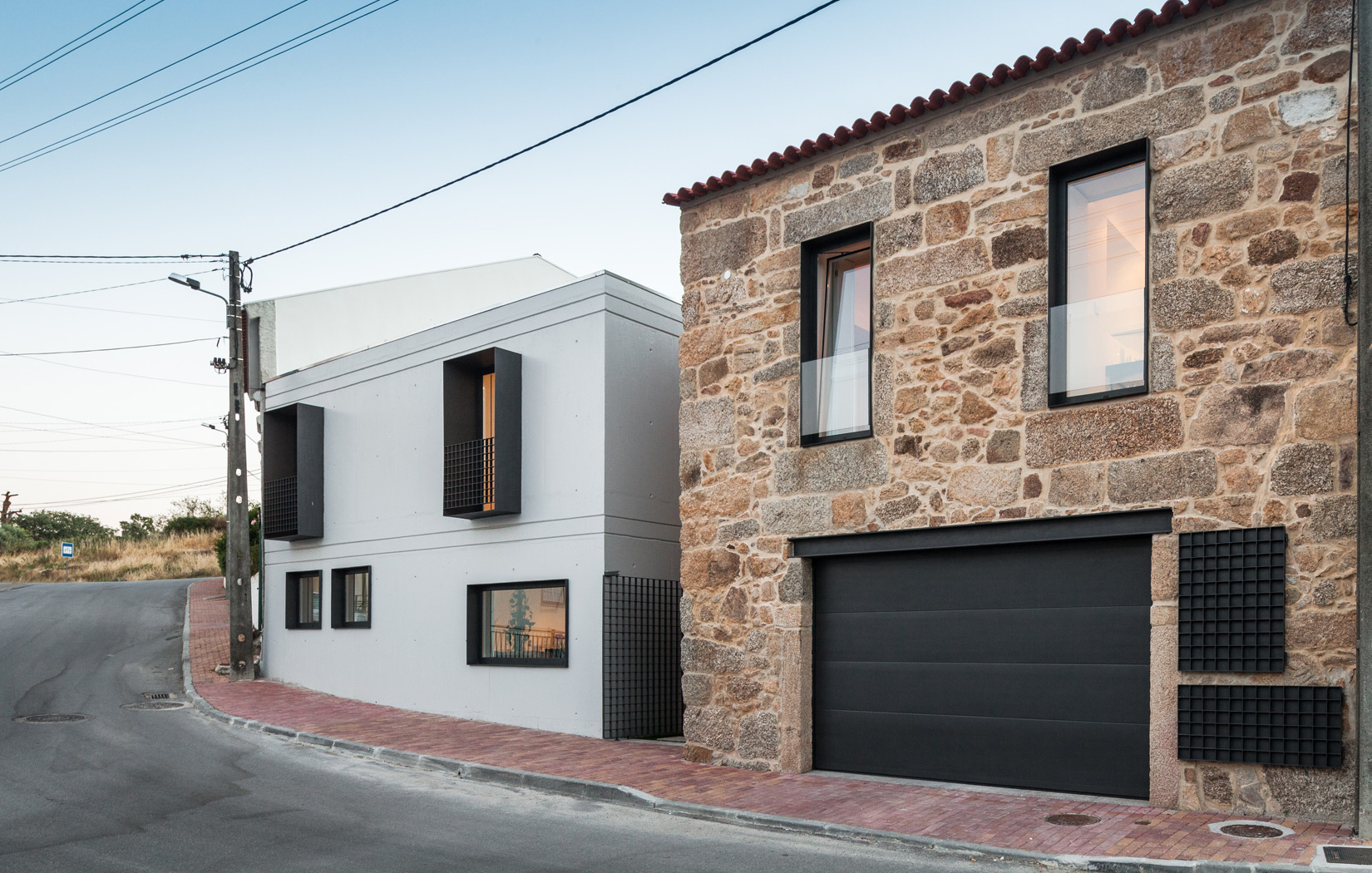 Filipe Pina and Maria Inês Costa pair stone and concrete in Portugal