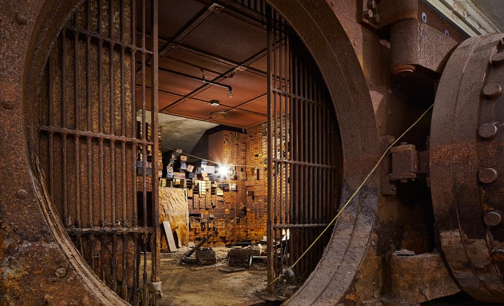 bank vault stony island bank tom harris
