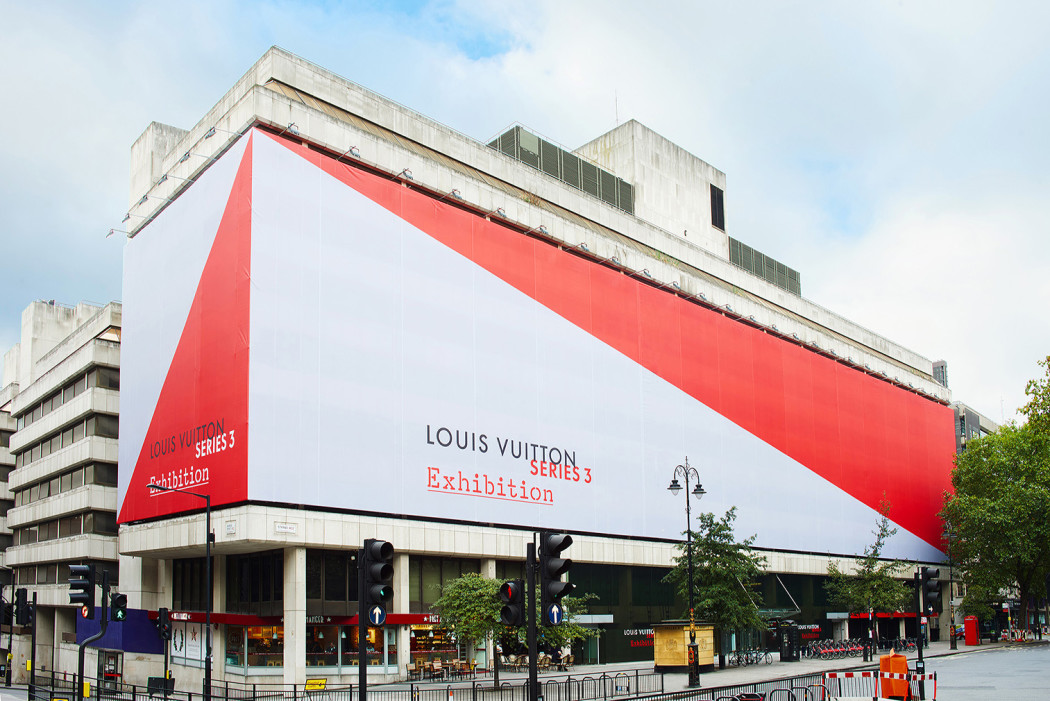 LV LOUIS VUITTON SERIES 3 London Exhibition POSTER 2015 BRAND NEW Metallic  Foil