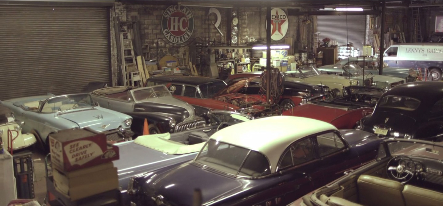 Lenny Shiller's Brooklyn garage