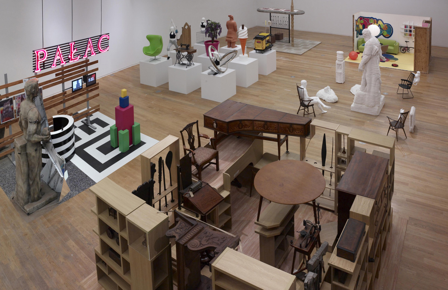 Matthew Darbyshire probes modern living - The Spaces