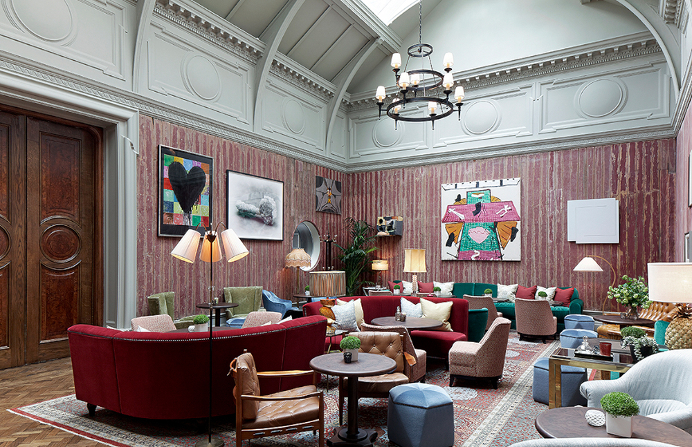 The Academicians' Room, designed by MBDS, at the Royal Academy of Arts