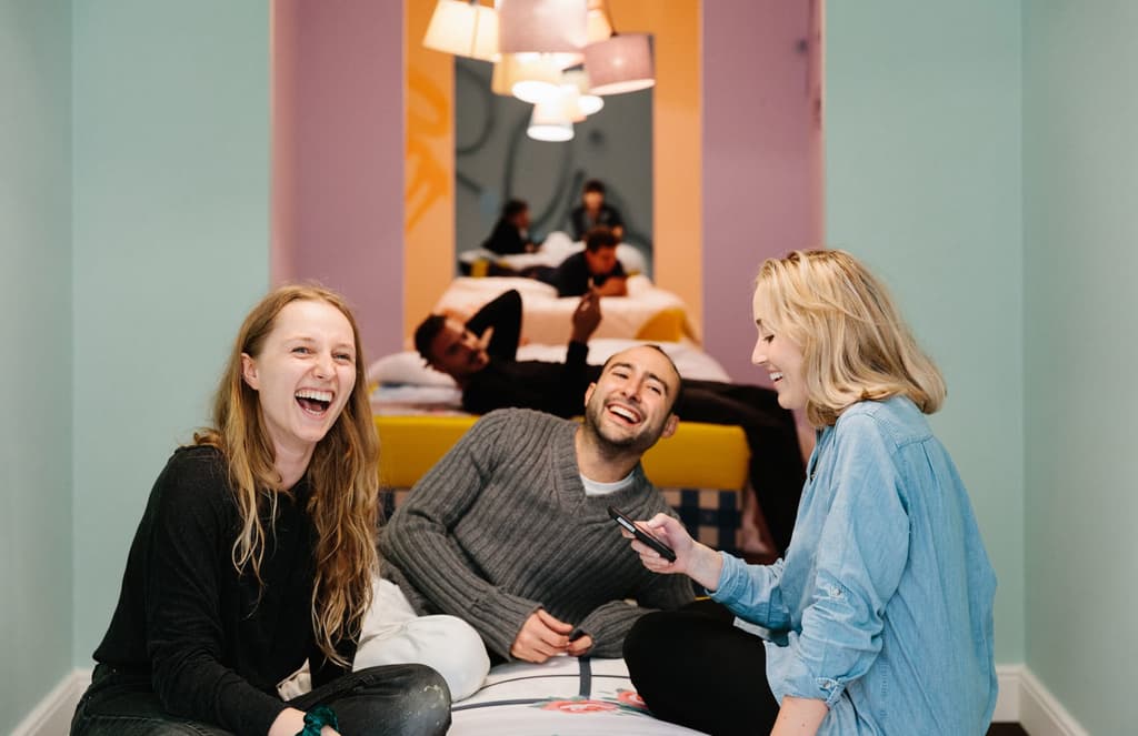Art collective ÅYR invites Frieze-goers to bed