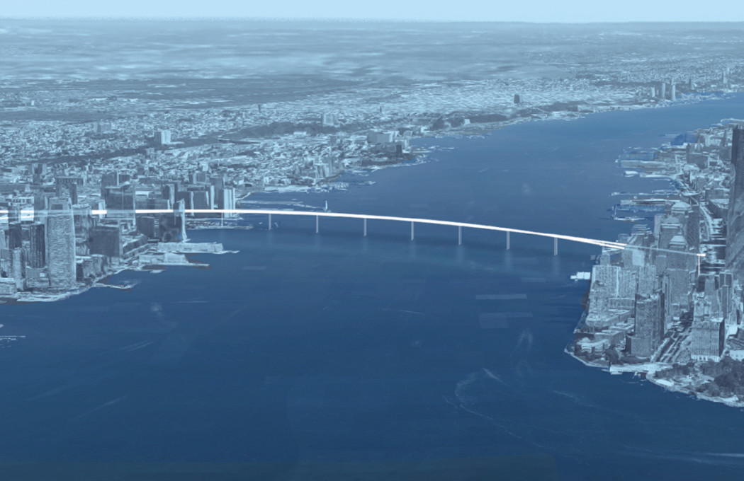 New JerseyManhattan pedestrian bridge proposed by weary commuter