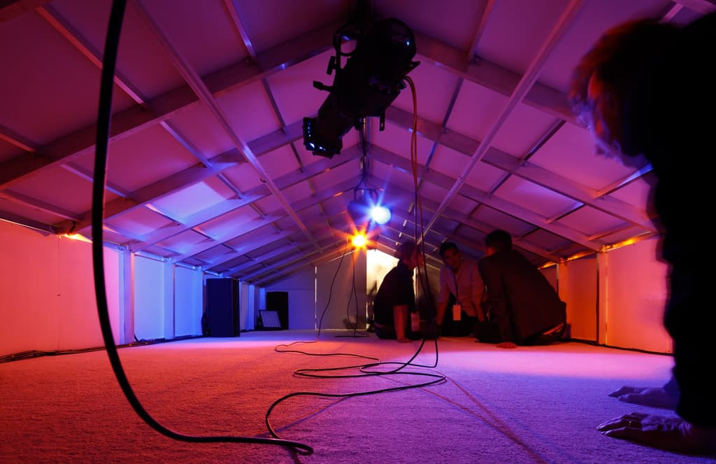 Frieze Projects casts the fair’s tent in a starring role