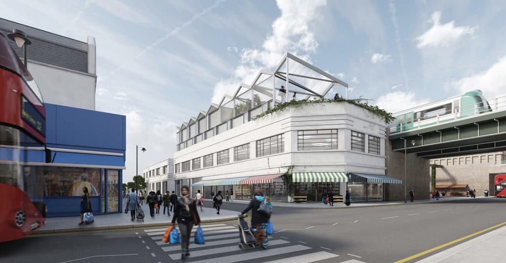 Peckham Rye station area revamp