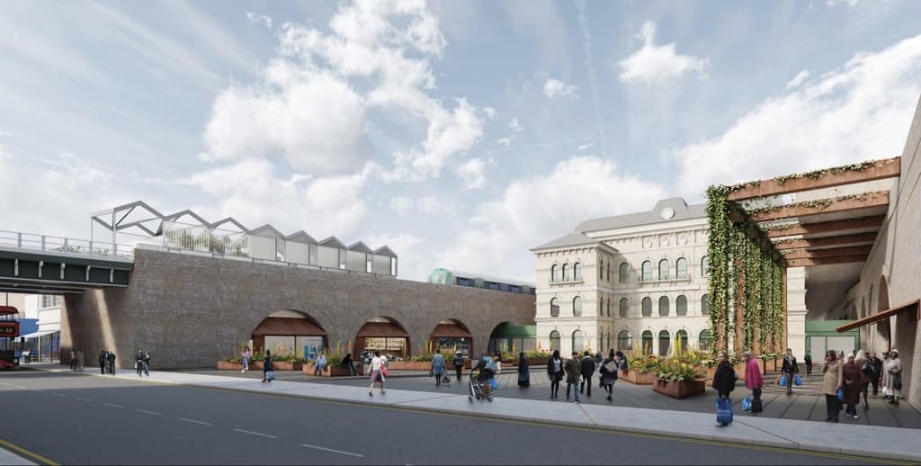 Peckham Rye station area revamp