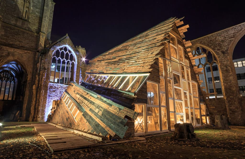 Theaster Gates gives a new beat to a bombed-out Bristol church